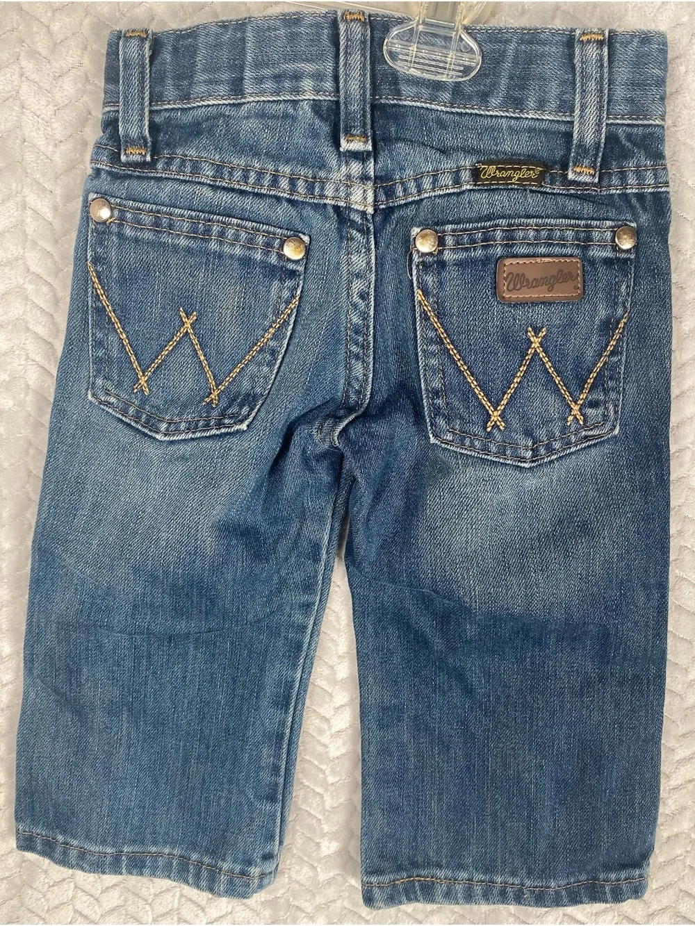 Lot 2 Wrangler Toddler Boys Jeans 1T Boot 2T Slim